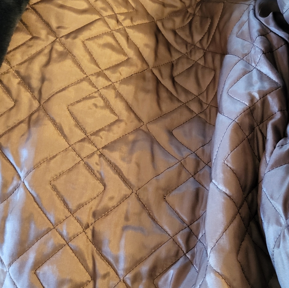 Glenbrooke 1970s Black Double Breasted Faux Fur Coat Medium - Picture 9 of 11